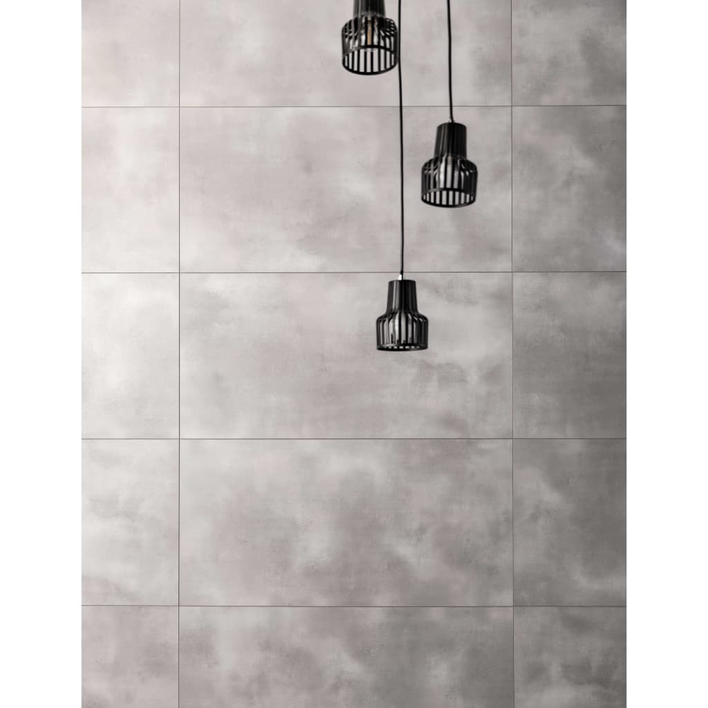 Grosfillex Wandtegels Gx Wall+ Steen 45X90 Cm Grijs