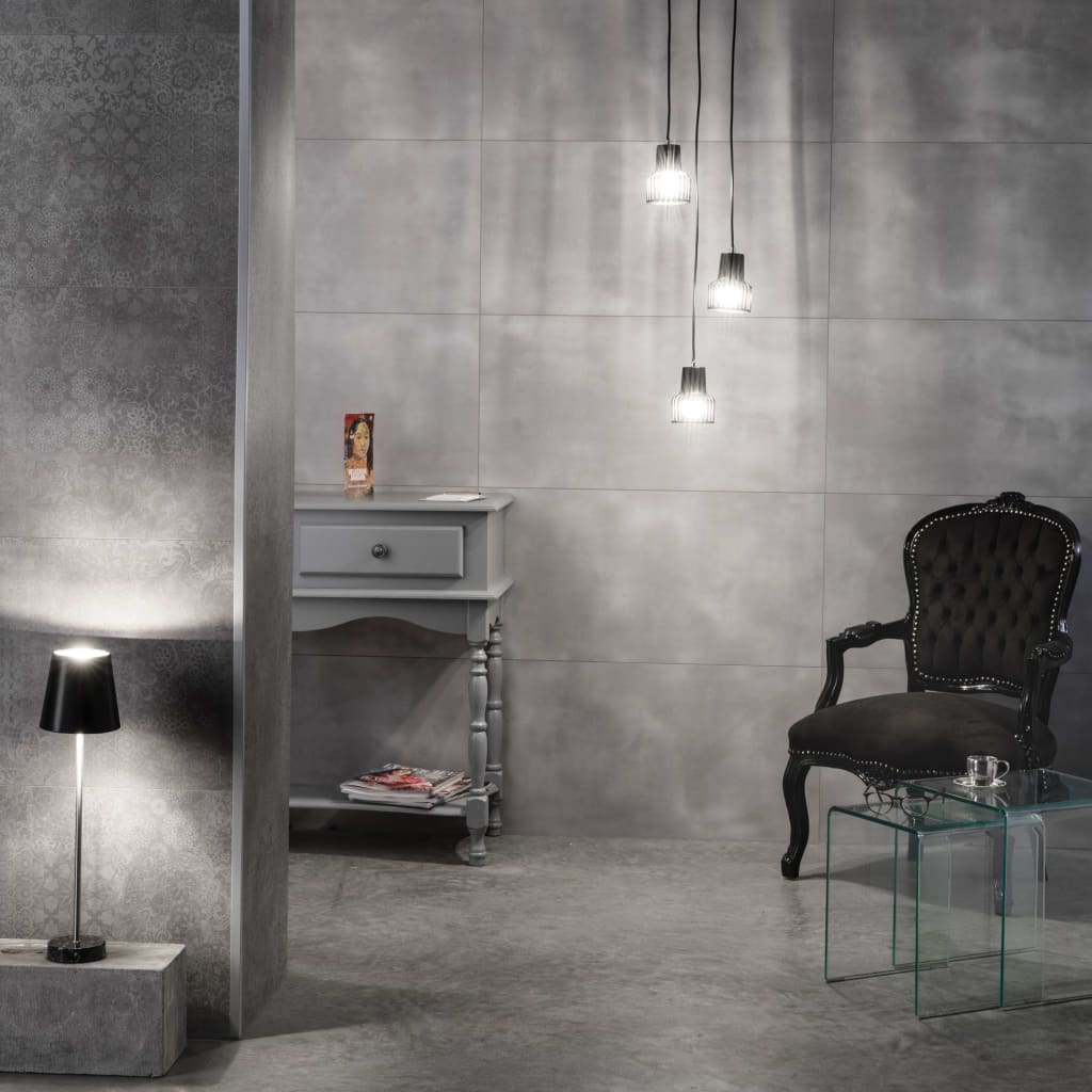 Grosfillex Wandtegels Gx Wall+ Steen 45X90 Cm Grijs