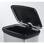 Curver Pedaalemmer Deco Rechthoekig Zilverkleurig