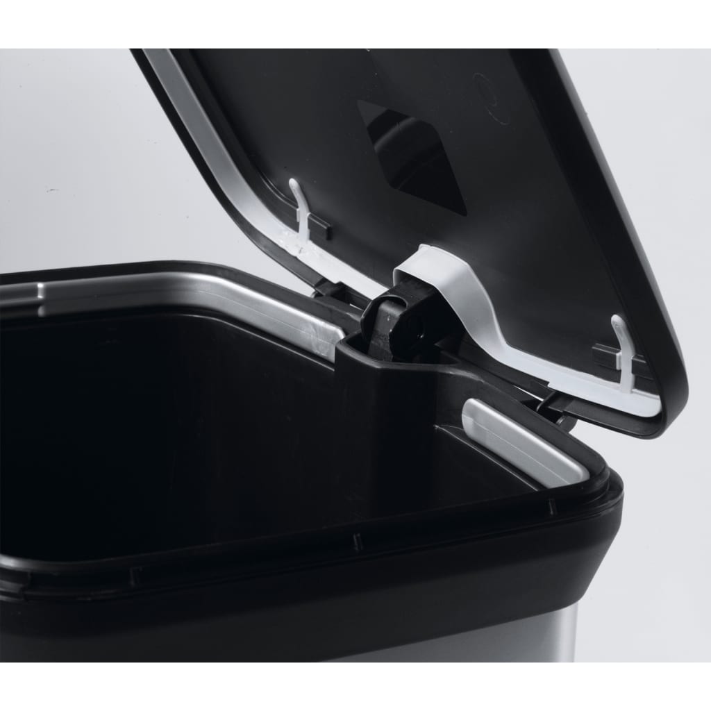 Curver Pedaalemmer Deco Rechthoekig Zilverkleurig