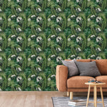 Dutch Wallcoverings Behang Eden En Donkergroen