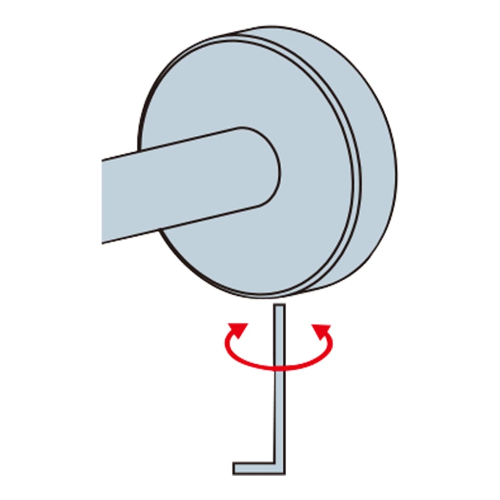 Kleine Wolke Handdoekstang Luno Zilverkleurig