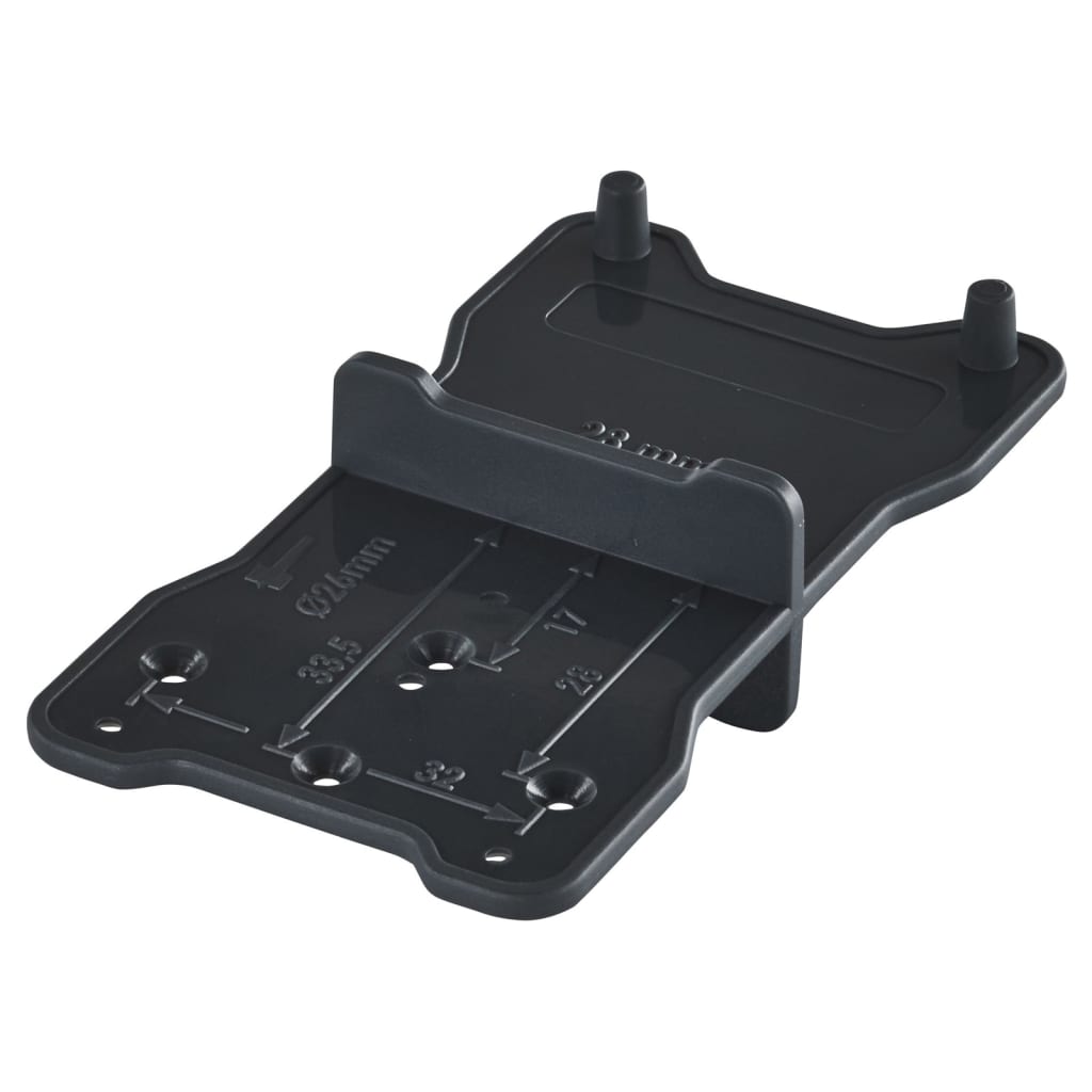 Wolfcraft 2-Delige Boorbitset Forstner Zwart