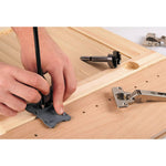 Wolfcraft 2-Delige Boorbitset Forstner Zwart