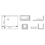 Ridder Douchegordijn Brillant