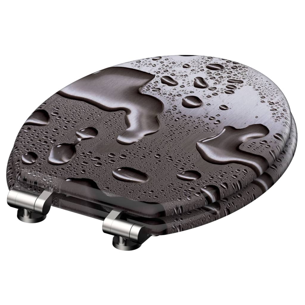 Schütte Toiletbril Met Soft-Close Grey Steel