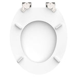 Schütte Toiletbril Met Soft-Close Shell Heart Mdf Hoogglans