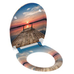 Schütte Toiletbril Met Soft-Close Quick-Release Sunset Sky