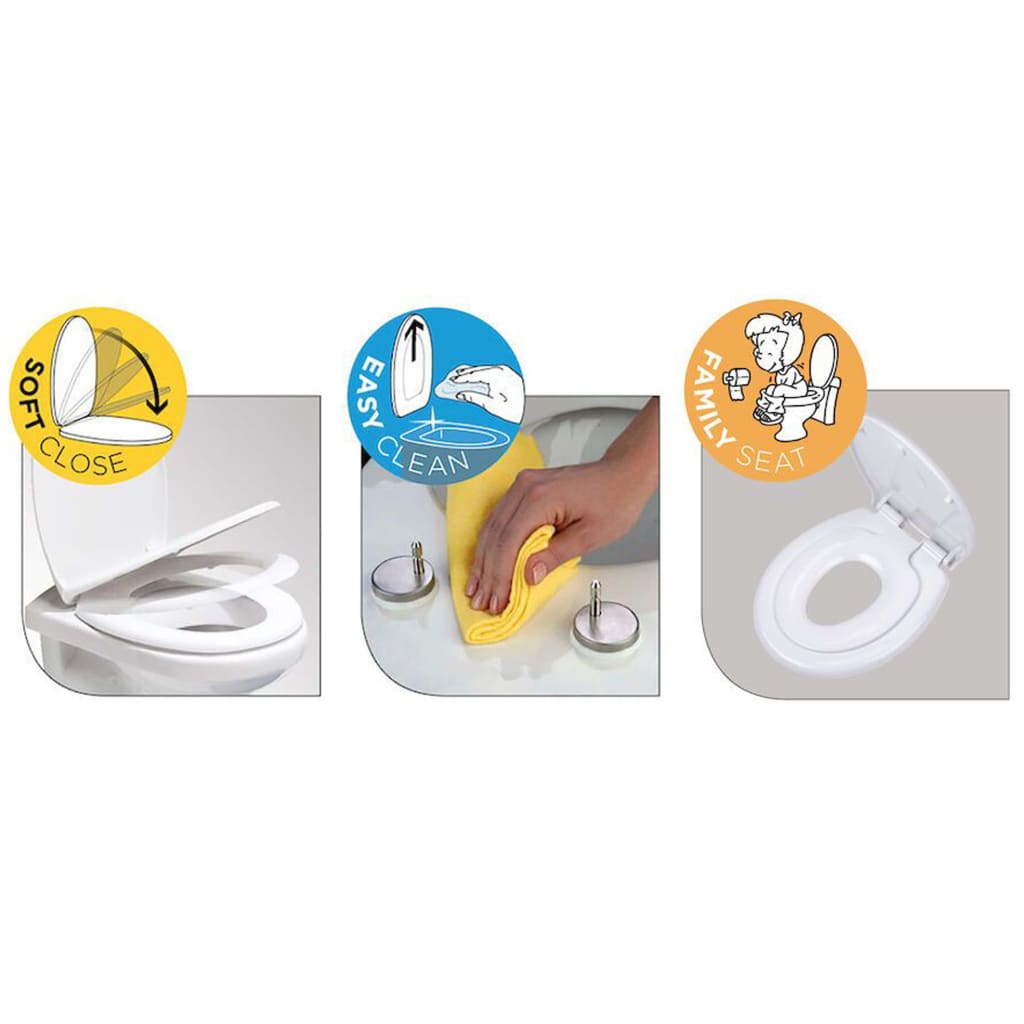 Tiger Toiletbril En Kindertoiletbril Tulsa Zwart