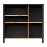 Fmd Dressoir Met 5 Open Vakken Artisan Eikenkleurig En Donkergrijs Roze