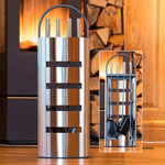 Hi 5-Delige Haardgereedschapsset 23X14,5X66 Cm Zilverkleurig