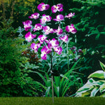 Hi Tuinlamp Orchidee Solar Led 75 Cm Beige