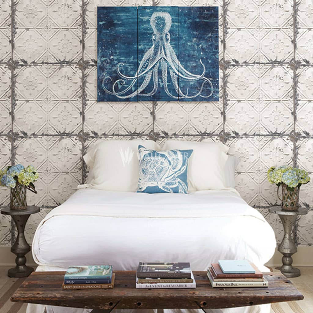 Dutch Wallcoverings Behang Tin Ceiling