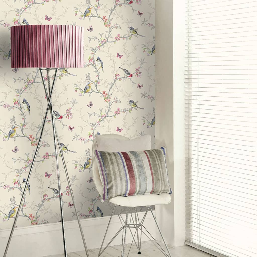 Dutch Wallcoverings Behang Phoebe Mintkleurig