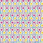 Noordwand Behang Good Vibes Hexagon Pattern
