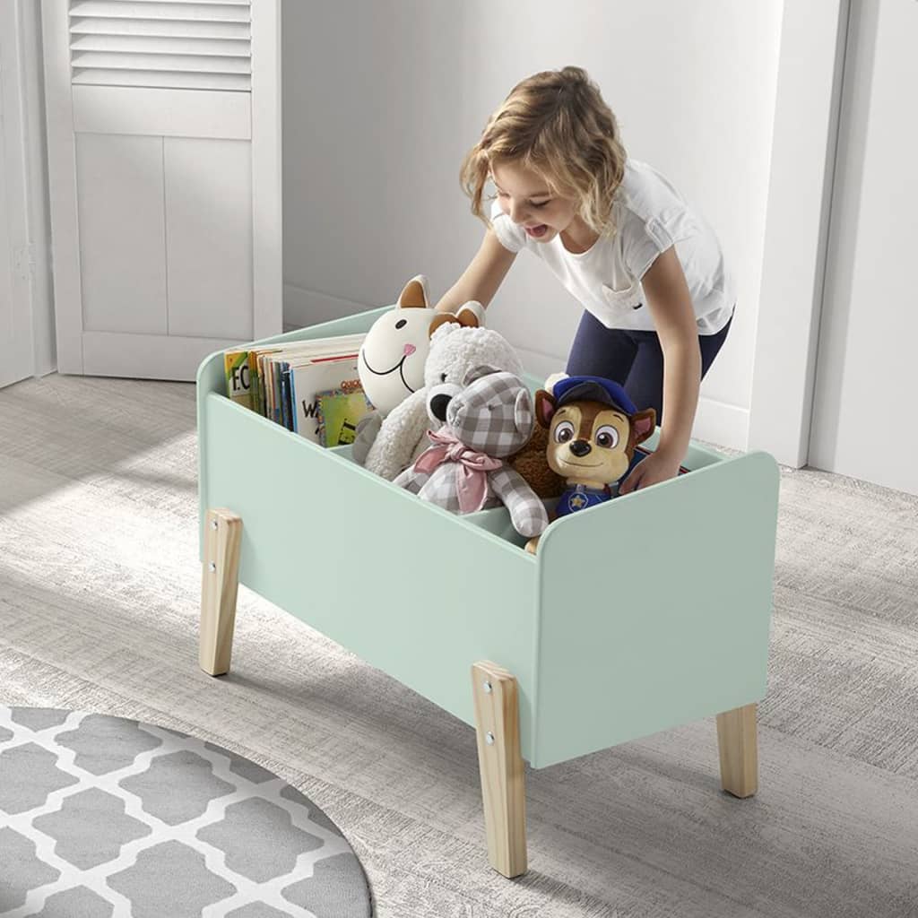 Vipack Speelgoedkist Kiddy Hout Mint
