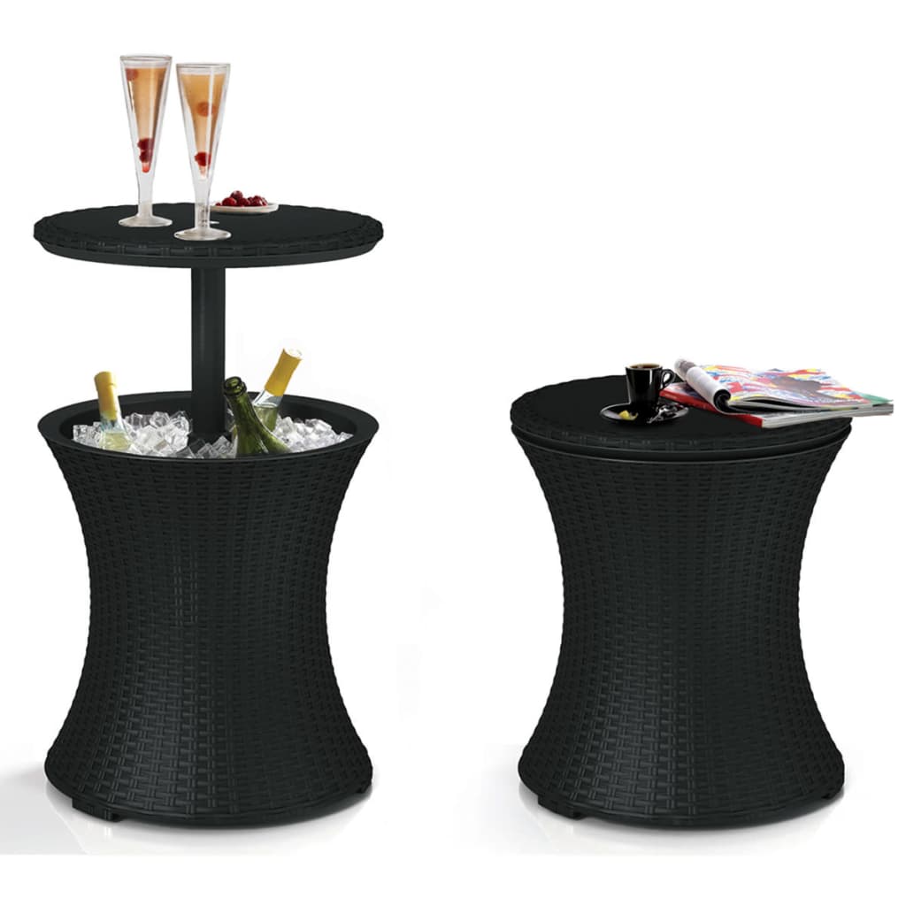 Keter Cool Bar Pacific Rattan Antracietkleurig 203835