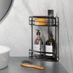 Metaltex Doucherek Hoek 2-Laags Zwart