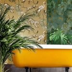 Noordwand Behang Zero Plastered Wall Groen