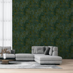 Noordwand Behang Zero Plastered Wall Groen
