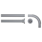 Sealskin Hoekdouchegordijnstang 90X90 Cm Kleurig