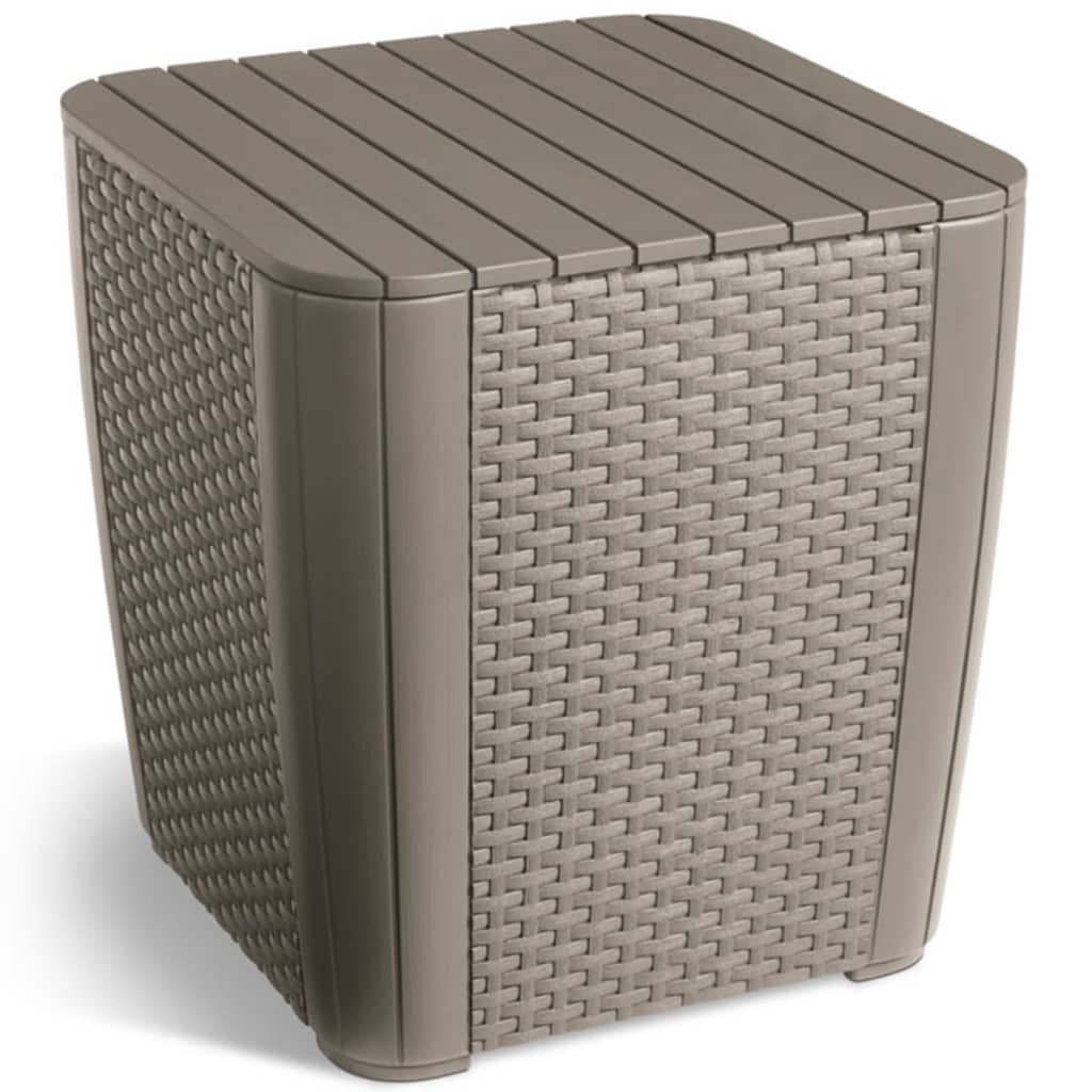 Keter Bijzettafel Luzon Kleurig Cappuccino