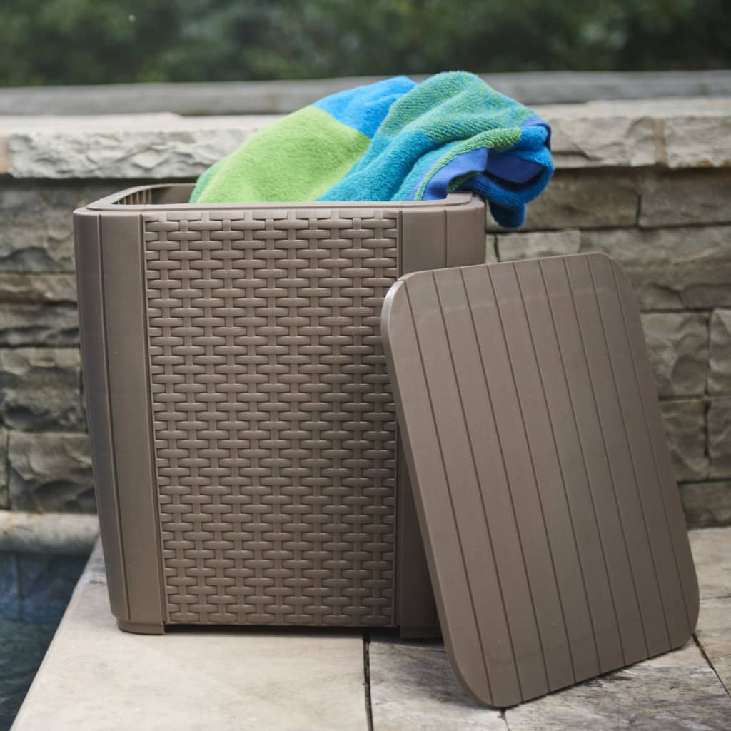 Keter Bijzettafel Luzon Kleurig Cappuccino