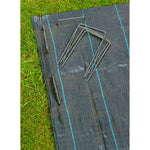 Nature Worteldoekpennen 10 St 12X20 Cm Metaal