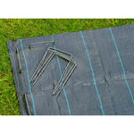 Nature Worteldoekpennen 10 St 12X20 Cm Metaal