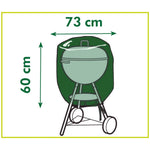 Nature Beschermhoes Voor Houtskoolbarbecues 73X73X60 Cm