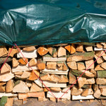 Nature Brandhout Afdekzeil Pe Groen