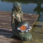 Ubbink Waterornament Oslo Bronskleurig En Kopergroen