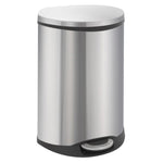 Eko Pedaalemmer Shell 2X22 L Matzilverkleurig