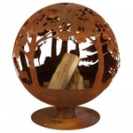 Esschert Design Vuurschaal Laser Gesneden 57,5 X 57,5 X 66 Cm Roest Ff261