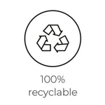 Capi Bloempot Nature Row Elegant Laag Kleurig Krwi782 Ivoor