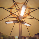 Sunred Parasolverwarming 2000 W Halogeen Zwart En Zilver Ph10
