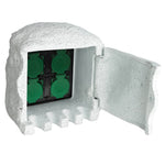 Tuinstopcontact 4 Ingangen Waterproof Resin