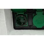 Tuinstopcontact 4 Ingangen Waterproof Resin