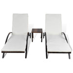 Ligbedden Met Tafel Poly Rattan
