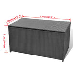 Tuinbox 120X50X60 Cm Poly Rattan