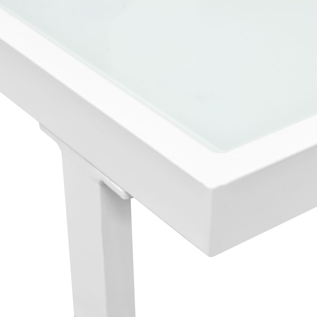 4-Delige Loungeset Met Kussens Aluminium Zwart