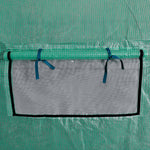Tuinkas Walk-In Draagbare Polytunnel Met Stalen Frame 18 M²