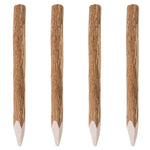 Schuttingpalen Met Punt Hazelaarhout