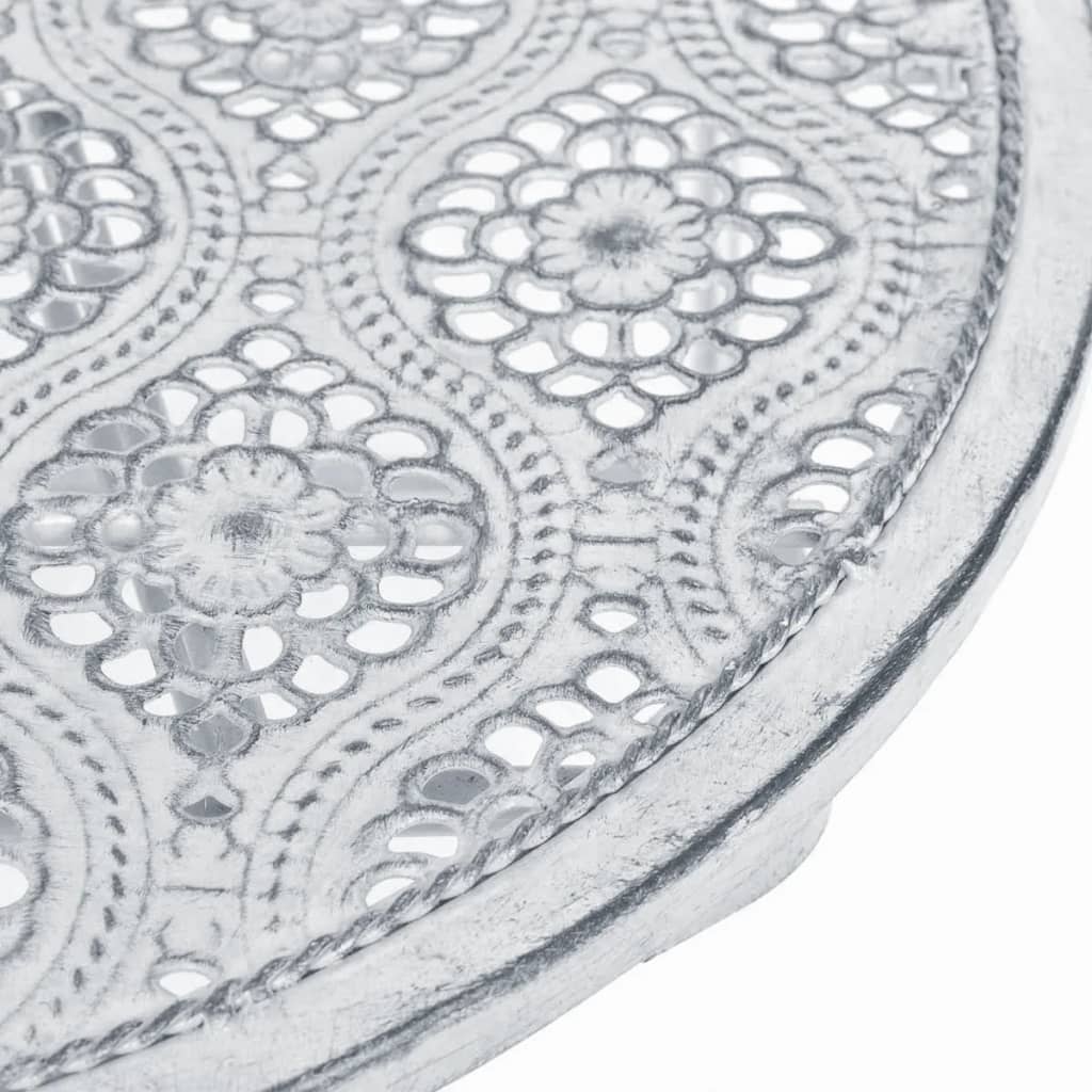 -Delige Bistroset Staal Grijs