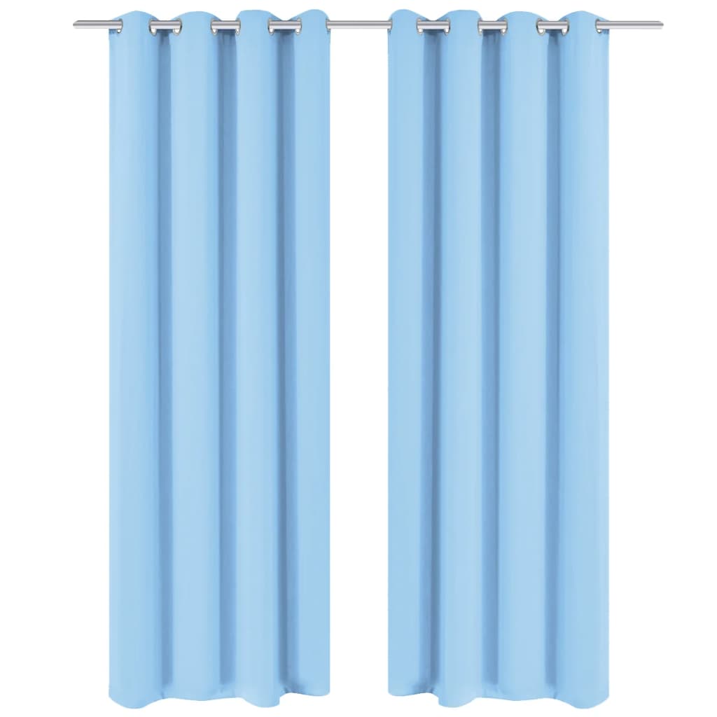 Gordijnen Met Metalen Ringen 2 Stuks ()