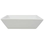 Wastafel Vierkant Wit 41,5X41,5X12 Cm Keramiek