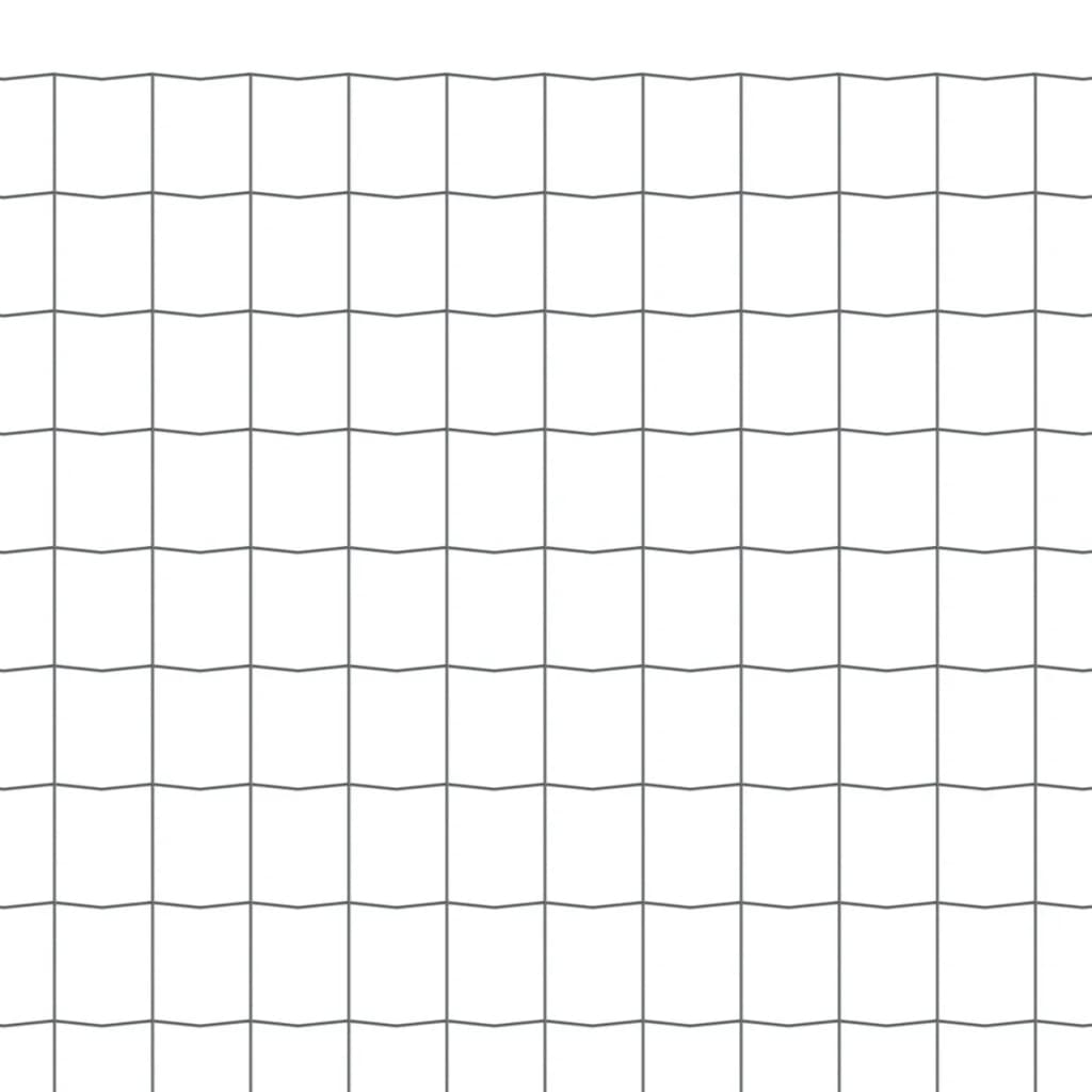 Euro Hek 10X0,8 M Staal Grijs
