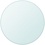Tafelblad Van Gehard Glas 700 Mm Rond
