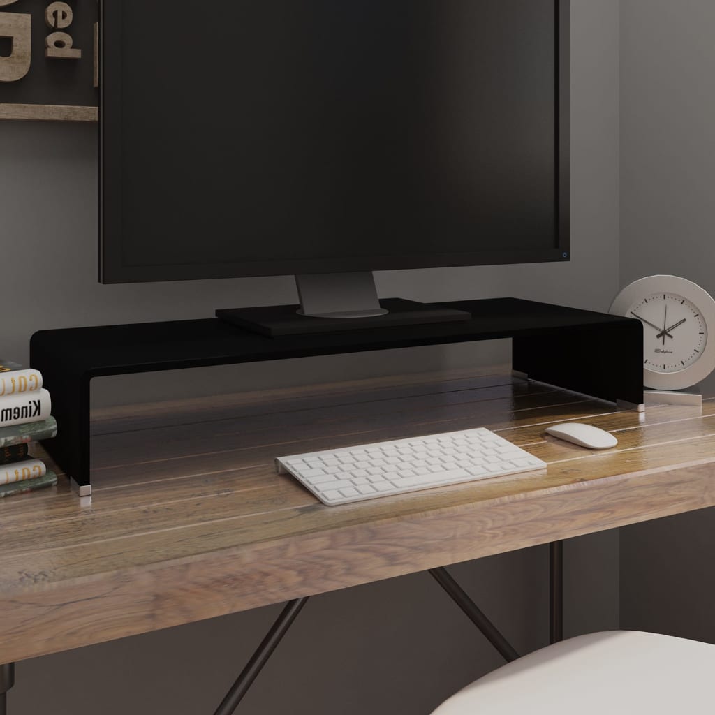 Tv-Meubel/Monitorverhoger Glas