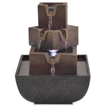 Binnenfontein Met Led-Verlichting Polyresin